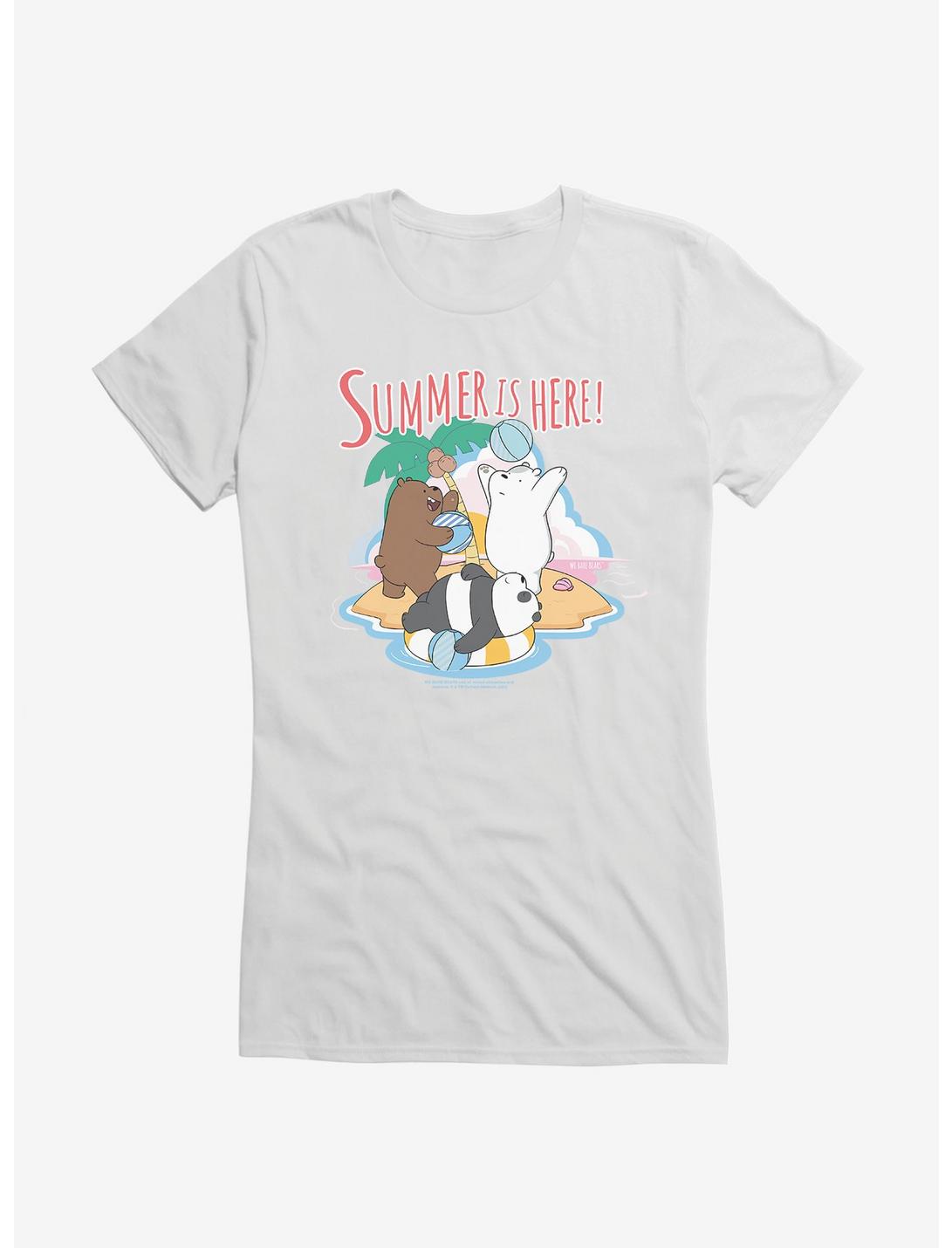 We Bare Bears Summer Is Here Girls T-Shirt, , hi-res