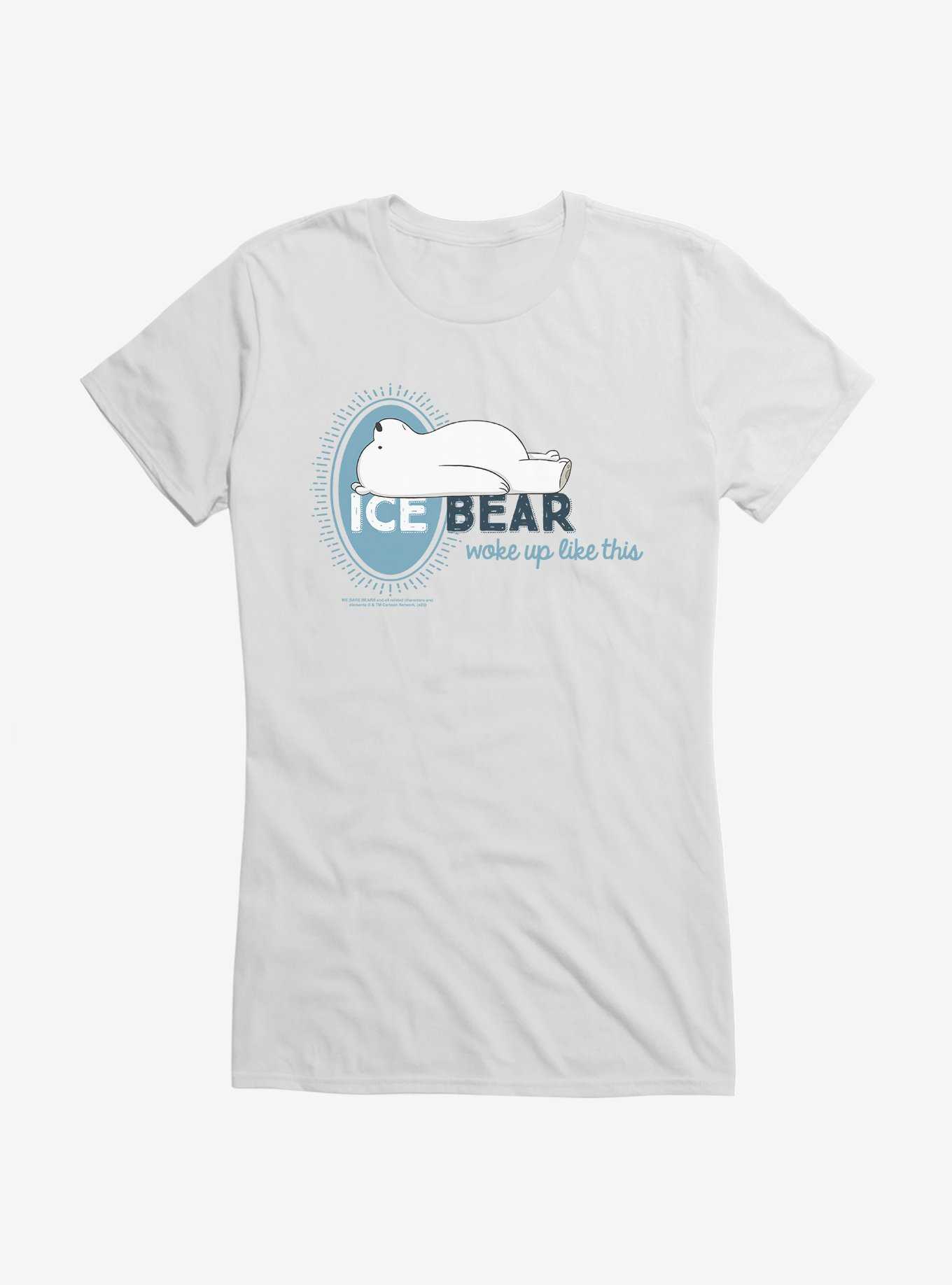 We Bare Bears Ice Bear Wake Up Like This Girls T-Shirt, , hi-res