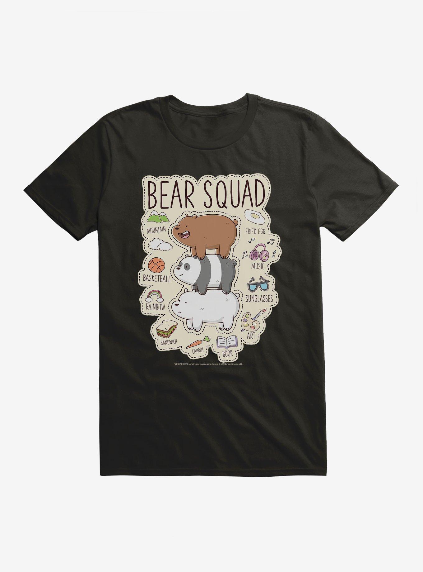 We Bare Bears Bear Squad T-Shirt, , hi-res