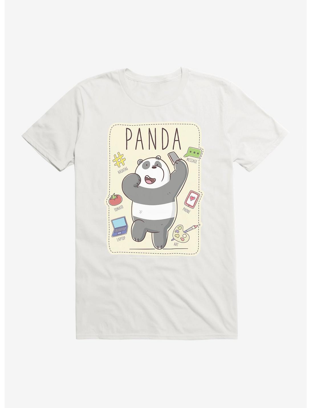 We Bare Bears Panda T-Shirt, , hi-res