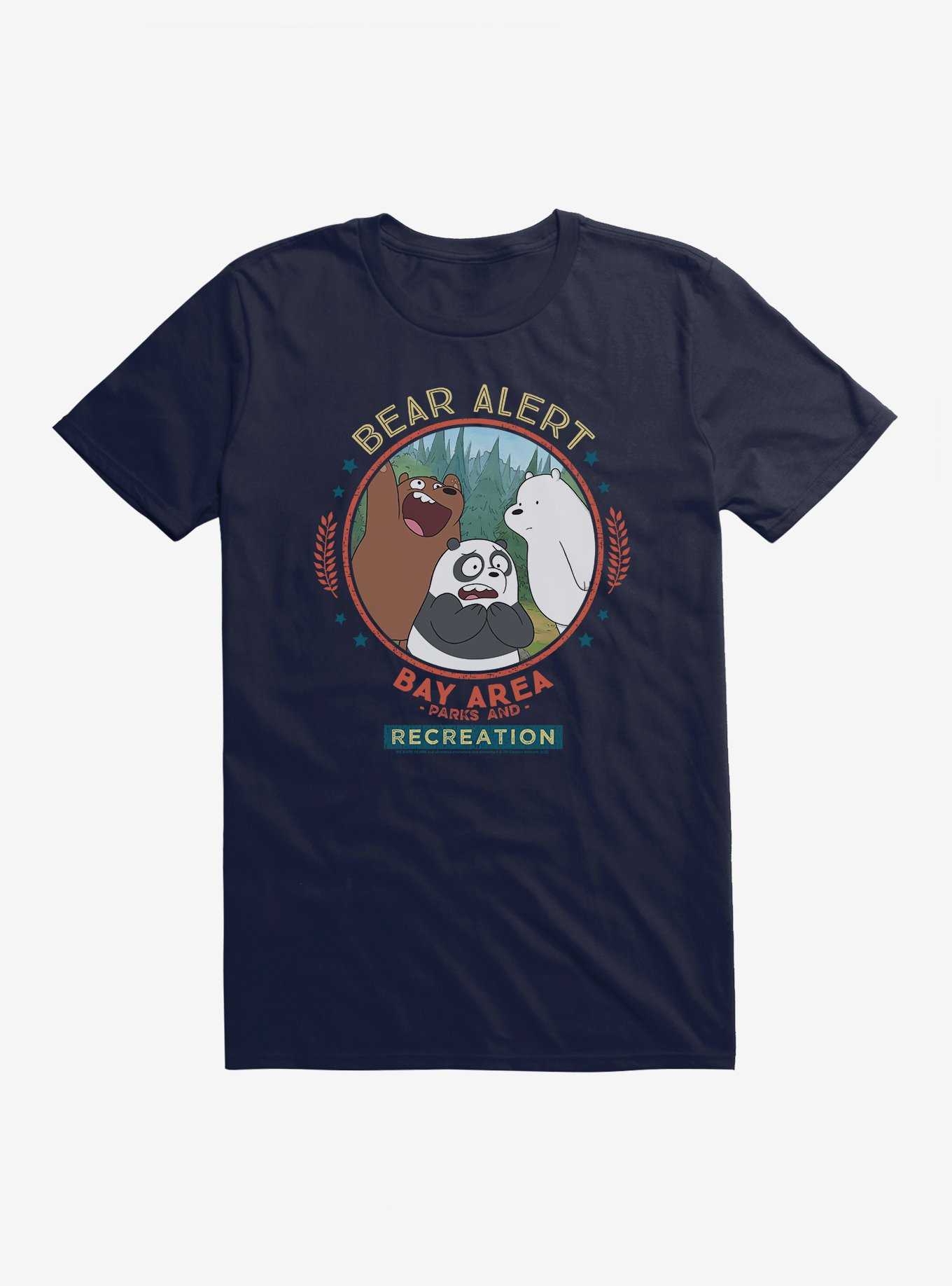 We Bare Bears Bear Alert Bay Area Parks T-Shirt, , hi-res