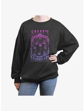 Disney Nightmare Before Christmas Sally's Dark Apothecary Girls Oversized Sweatshirt, , hi-res