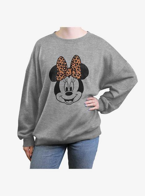 Grey minnie clearance mouse sweatshirt