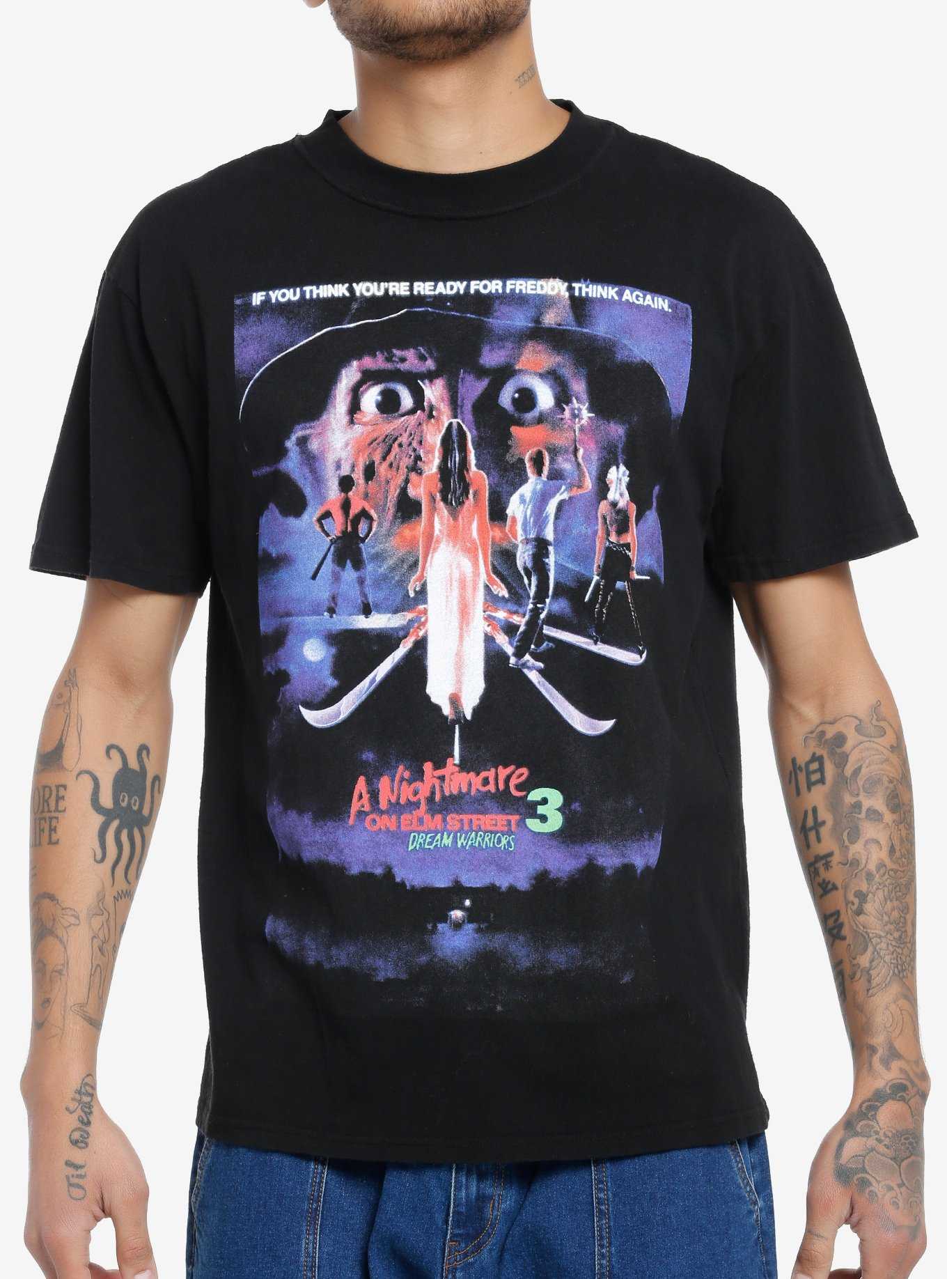 A Nightmare On Elm Street 3: Dream Warriors Film Poster T-Shirt, , hi-res