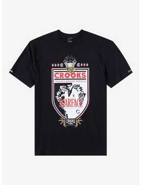 Scarface X Crooks & Castles Shield T-Shirt, , hi-res