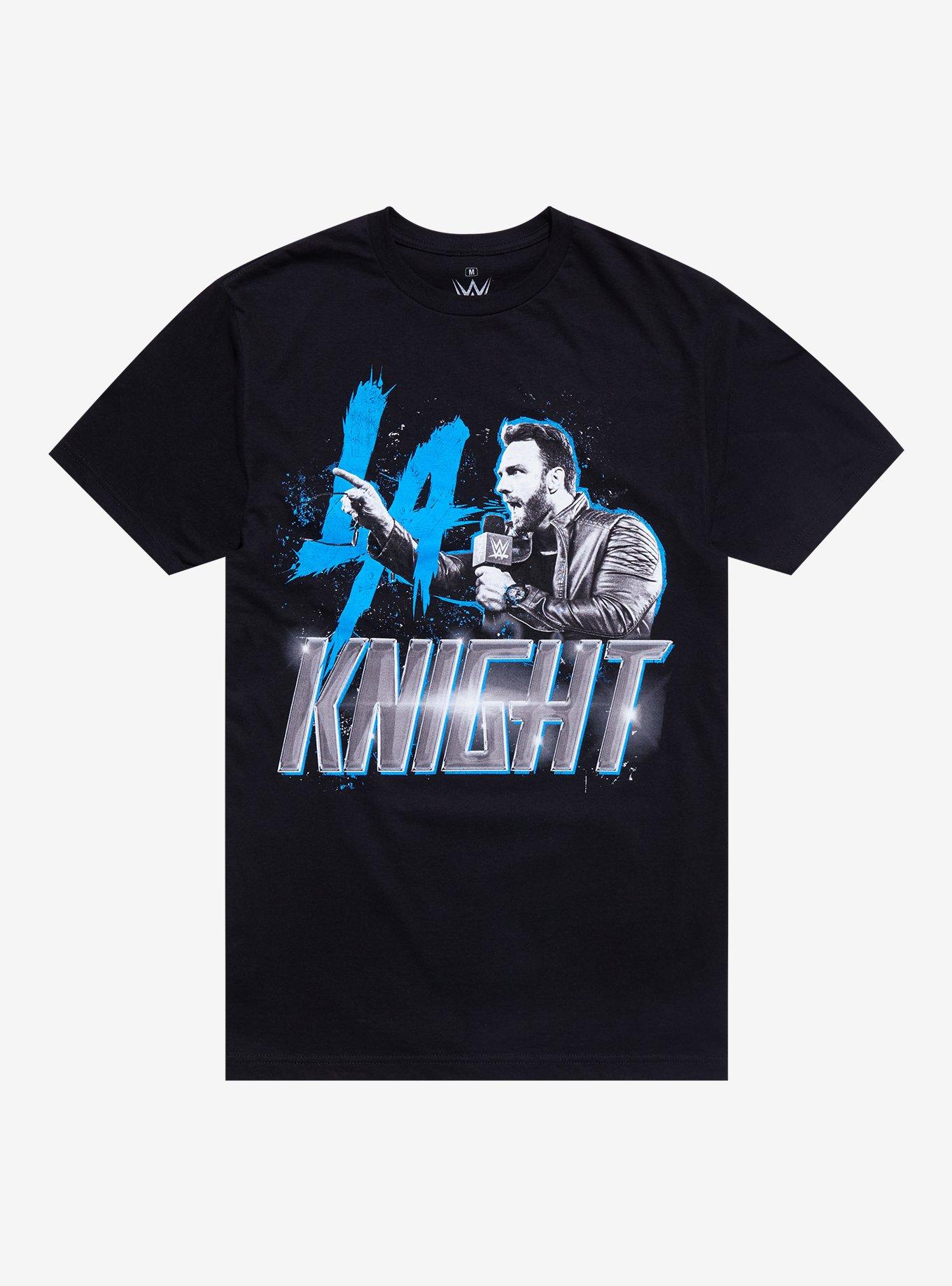 WWE LA Knight Let Me Talk T-Shirt, BLACK, hi-res