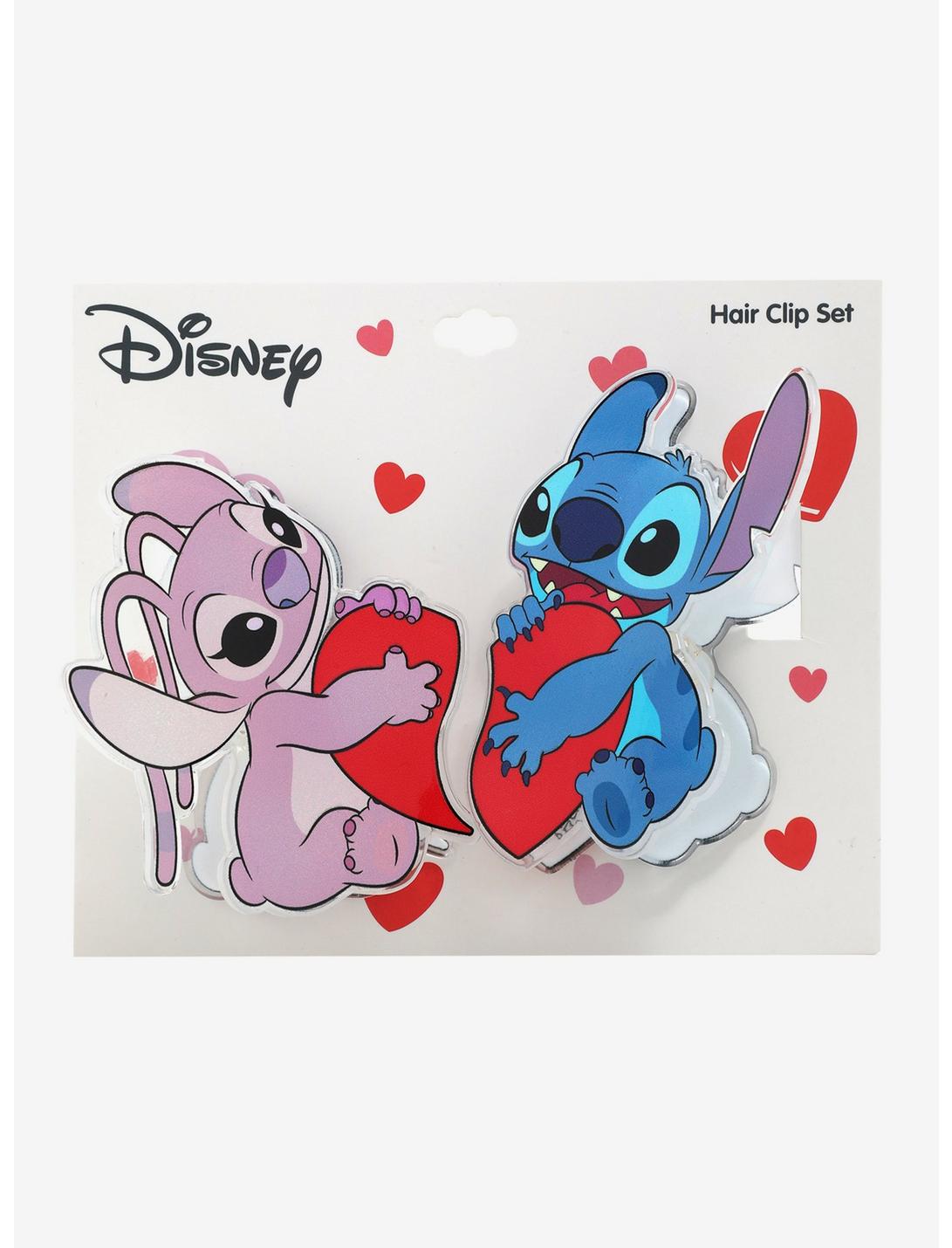Disney Lilo & Stitch Stitch & Angel Claw Hair Clip Set, , hi-res