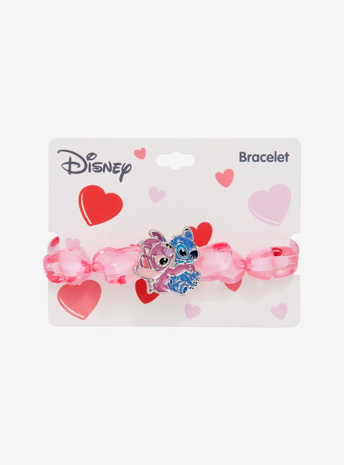 Disney Stitch & Angel Heart Chunky Bracelet, , hi-res