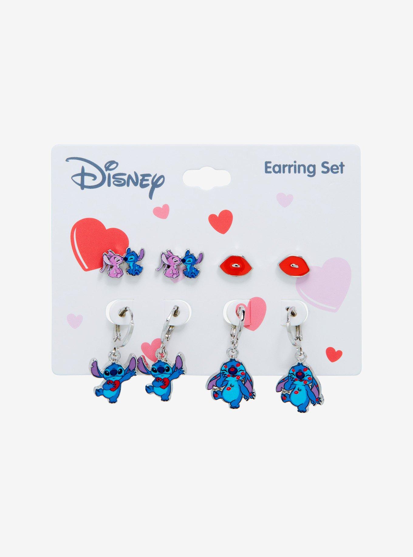 Disney Princess Sticker Earrings 3 Sets of 24 Pairs New Belle