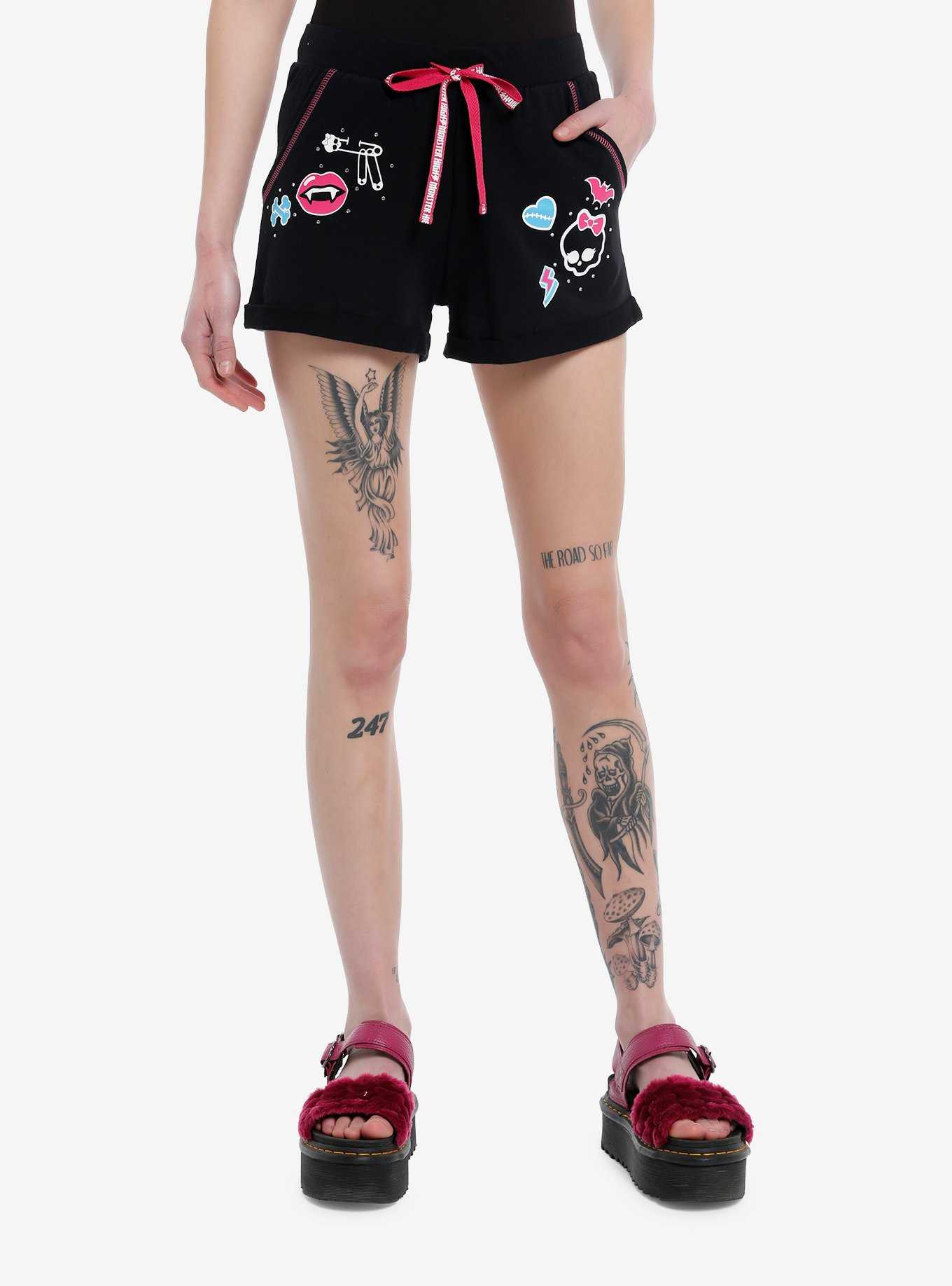 Monster High Icons Girls Lounge Shorts, , hi-res
