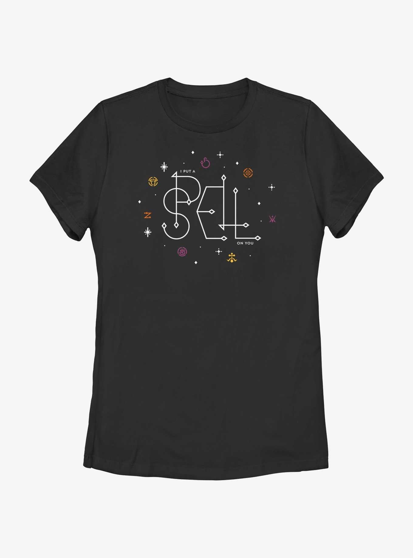Disney Hocus Pocus I Put A Spell On You Womens T-Shirt