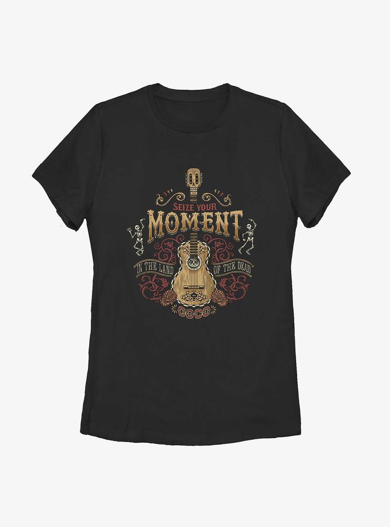 Disney Pixar Coco Seize The Moment Womens T-Shirt