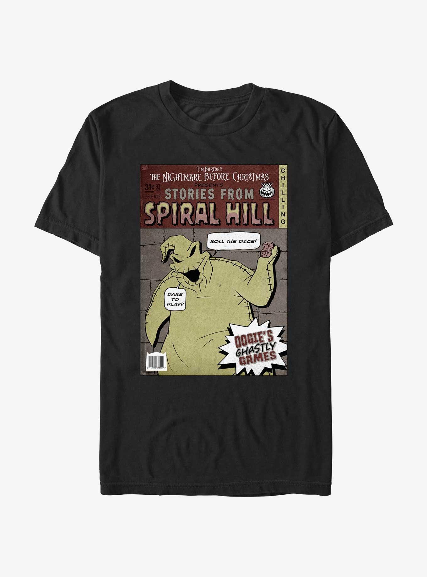 Disney The Nightmare Before Christmas Stories From Spiral Hill Oogie Boogie T-Shirt, , hi-res