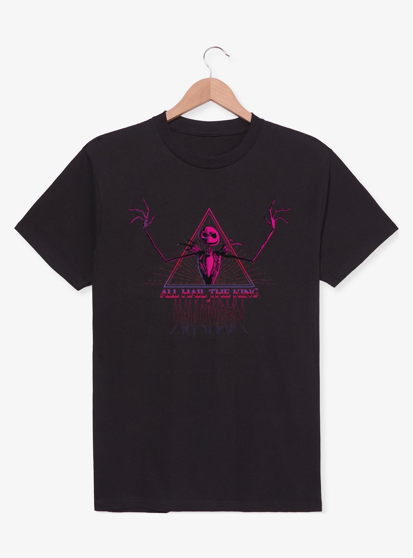 Disney The Nightmare Before Christmas King Of Halloween Jack Skellington T-Shirt