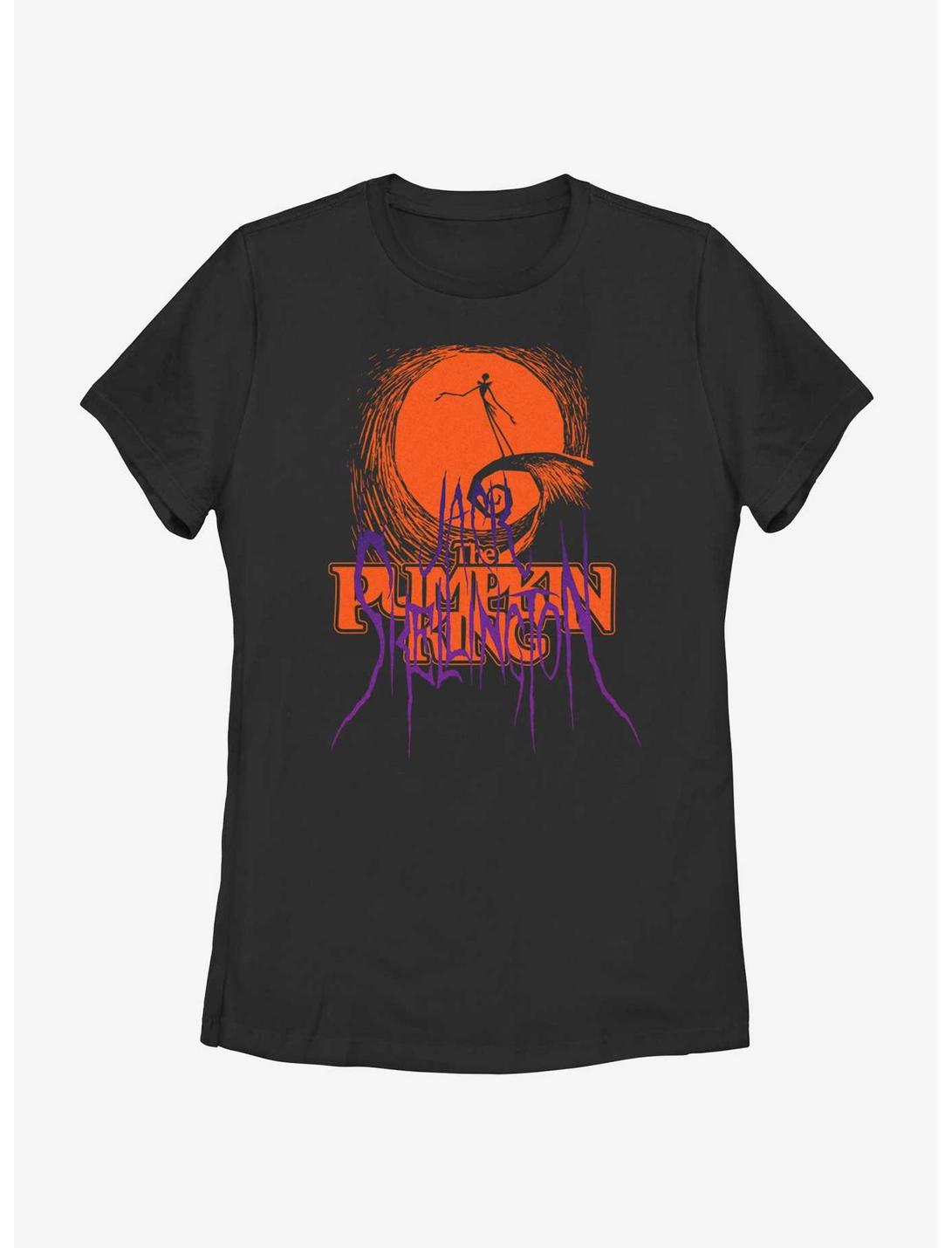 Disney The Nightmare Before Christmas Jack Skellington The Pumpkin King Womens T-Shirt, BLACK, hi-res