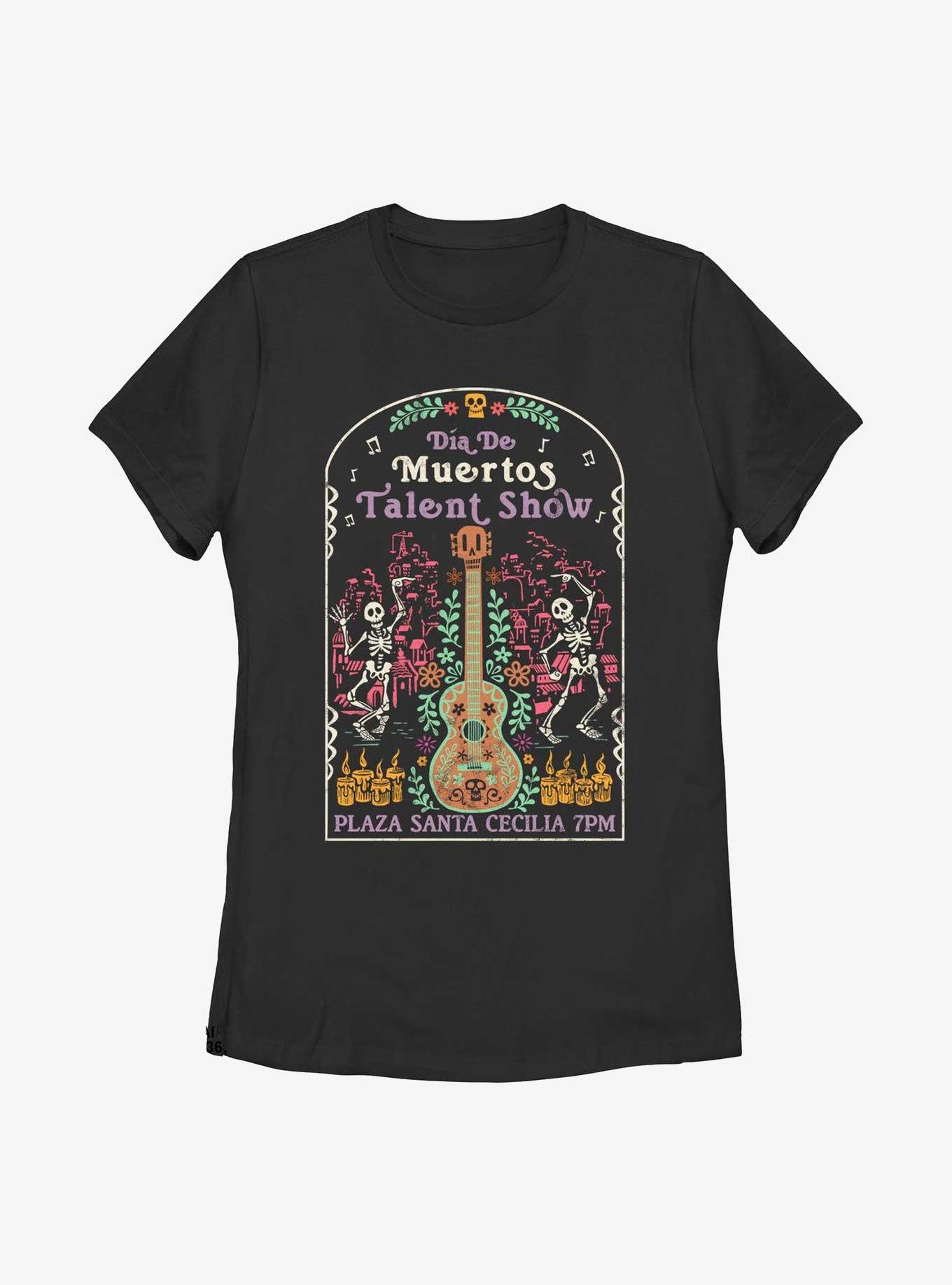 Disney Pixar Coco Dia De Muertos Talent Show Womens T-Shirt, , hi-res