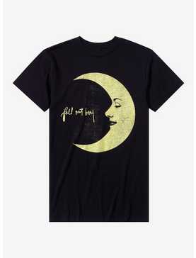 Fall Out Boy Moon Logo Boyfriend Fit Girls T-Shirt, , hi-res
