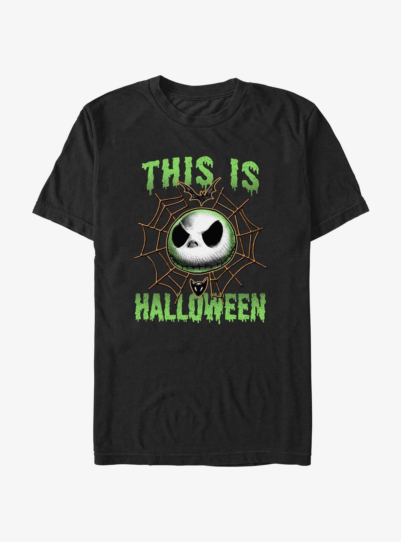 Disney The Nightmare Before Christmas Jack Skellington This Is Halloween T-Shirt, BLACK, hi-res