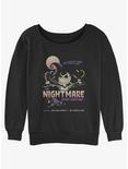Disney The Nightmare Before Christmas Master Of Fright Jack Skellington Womens Slouchy Sweatshirt, BLACK, hi-res