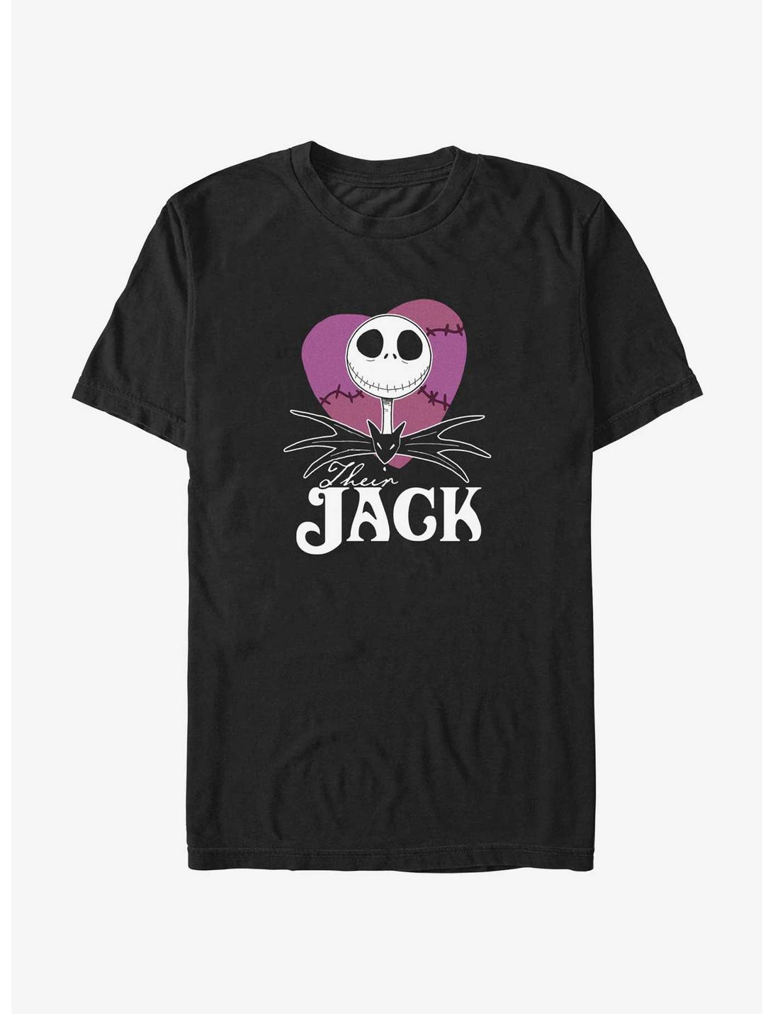 Disney The Nightmare Before Christmas Her Jack T-Shirt, BLACK, hi-res