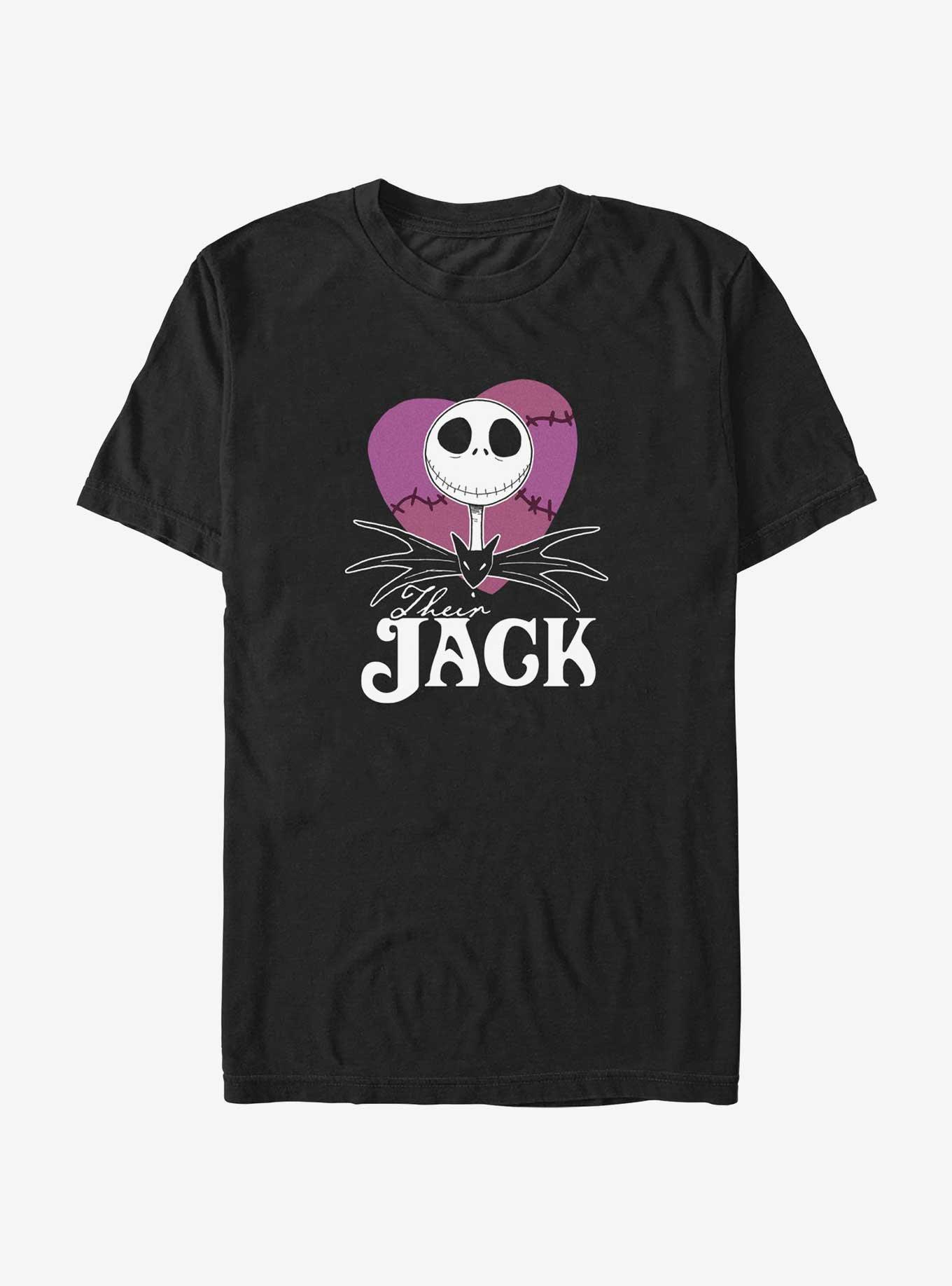 Disney The Nightmare Before Christmas Her Jack T-Shirt, BLACK, hi-res