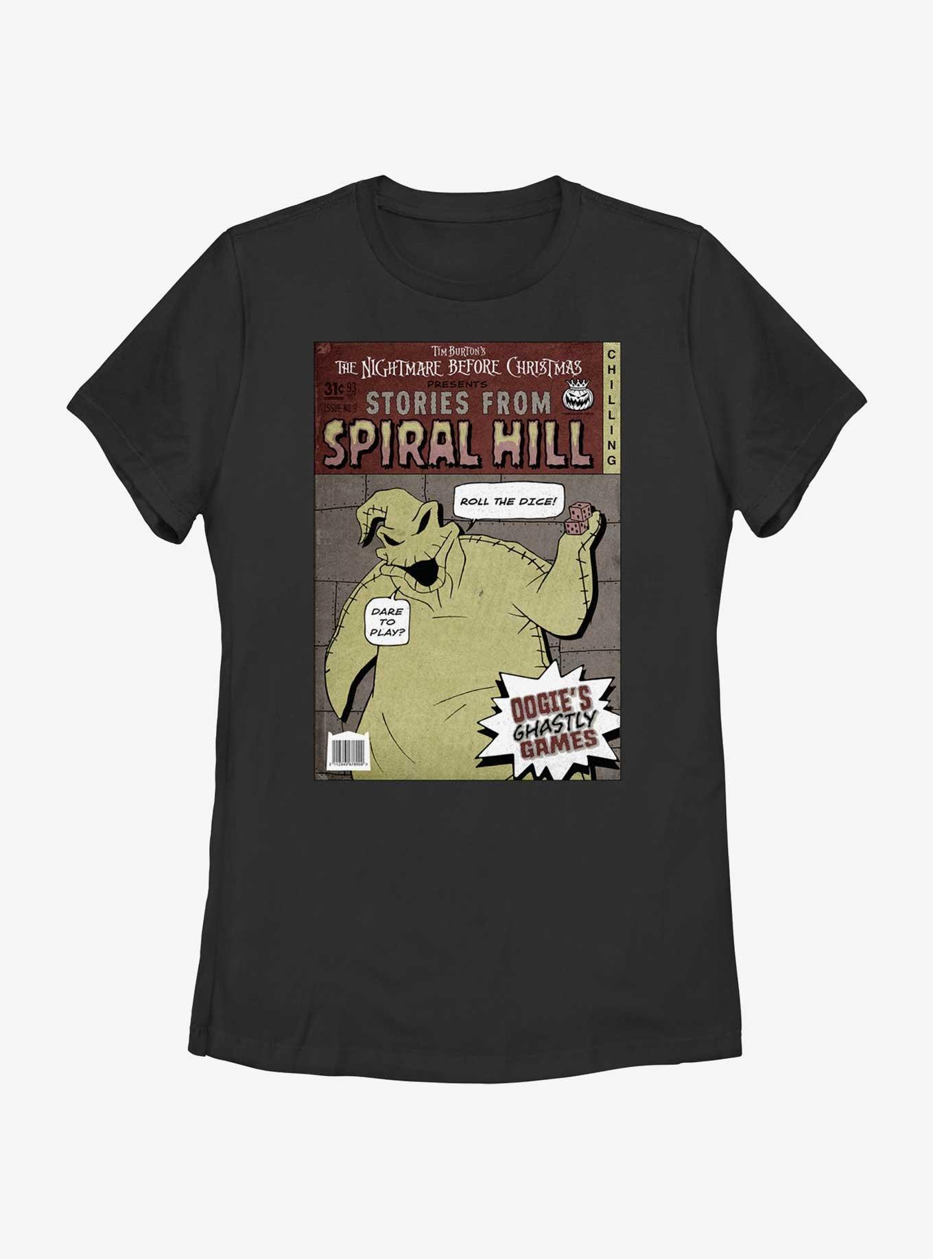 Disney The Nightmare Before Christmas Stories From Spiral Hill Oogie Boogie Womens T-Shirt, , hi-res