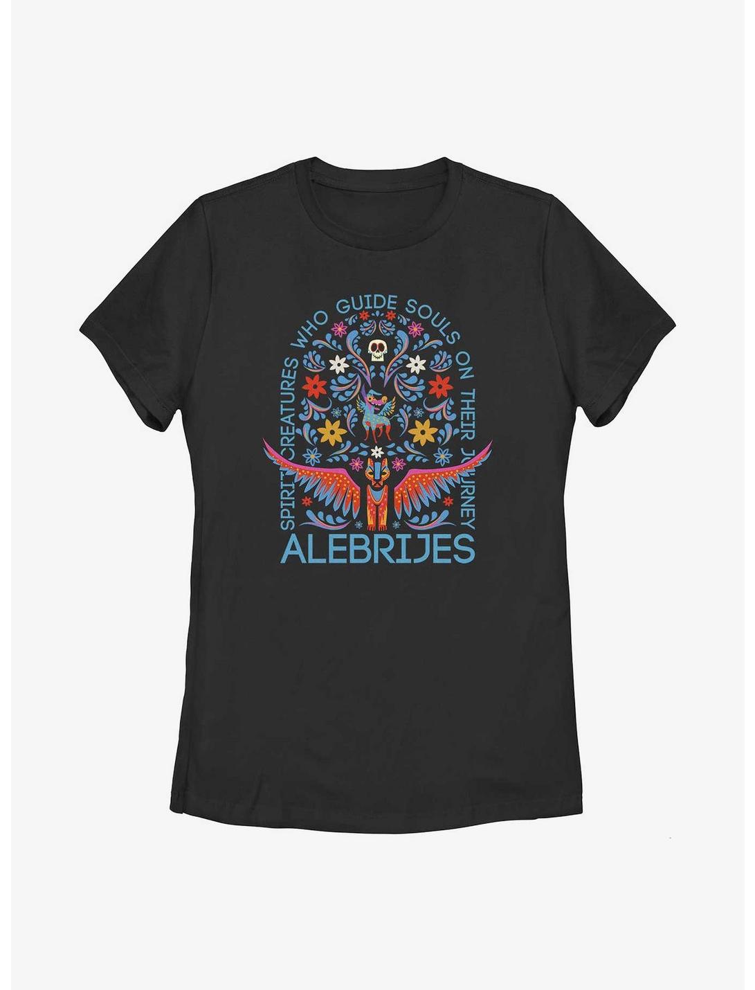 Disney Pixar Coco Alebrijes Spirit Guides Womens T-Shirt, BLACK, hi-res