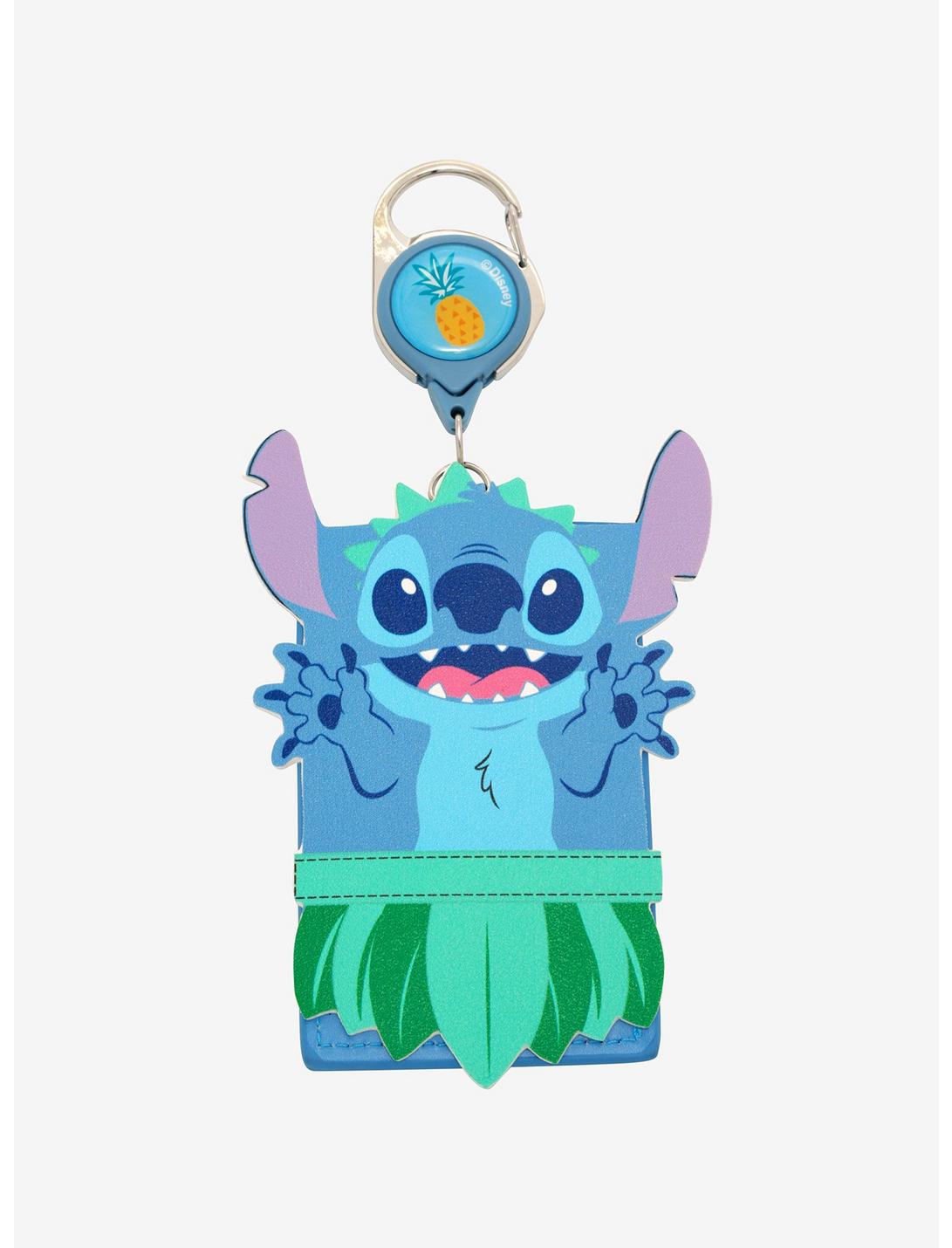 Disney Lilo & Stitch Hula Retractable Badge Reel & Cardholder, , hi-res