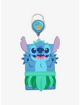 Disney Lilo & Stitch Hula Retractable Badge Reel & Cardholder, , hi-res