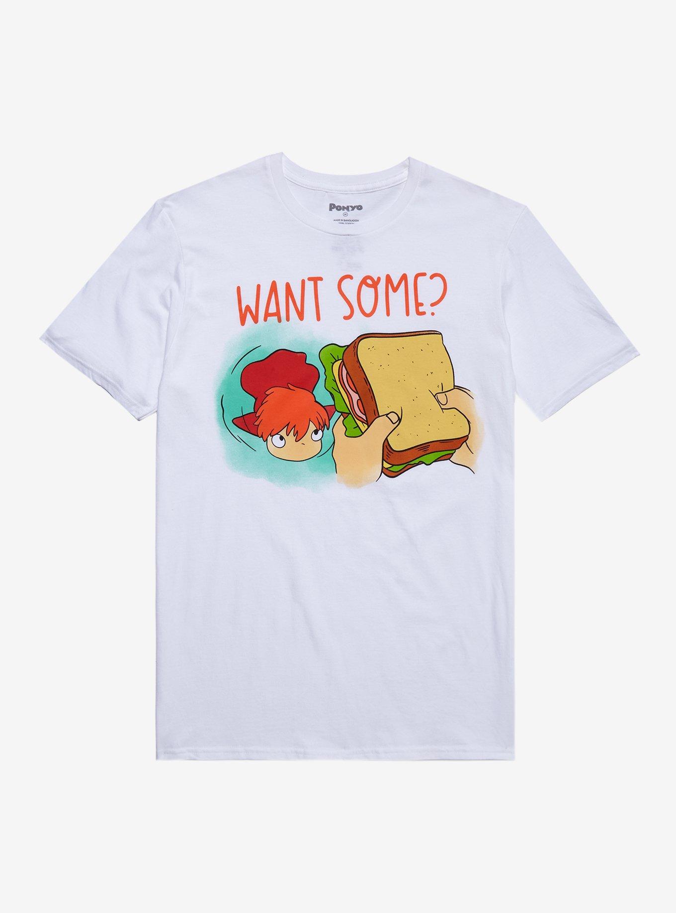 Studio Ghibli Ponyo Sandwich T-Shirt, MULTI, hi-res