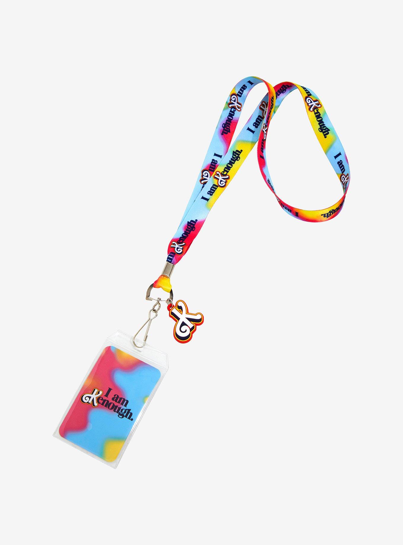 Barbie The Movie I Am Kenough Lanyard - BoxLunch Exclusive, , hi-res