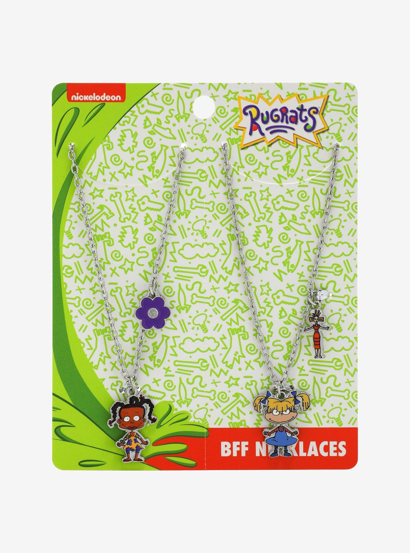 Nickelodeon Rugrats Angelica & Susie Best Friend Necklace Set, , hi-res