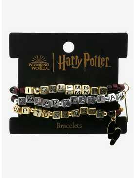 Harry Potter Marauder's Map Beaded Bracelet Set, , hi-res