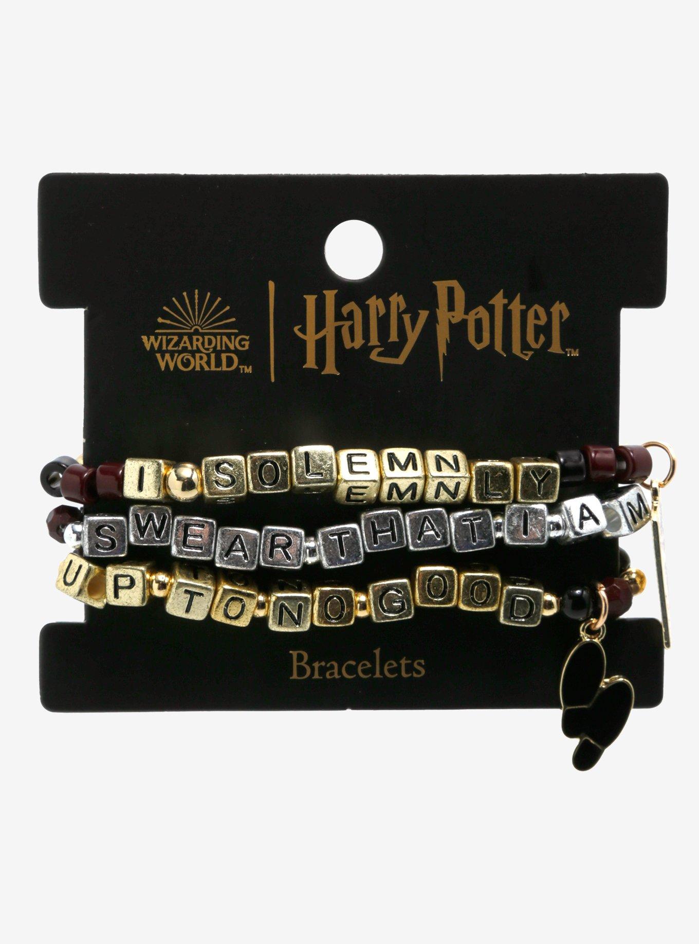 Harry Potter Marauder's Map Beaded Bracelet Set, , hi-res