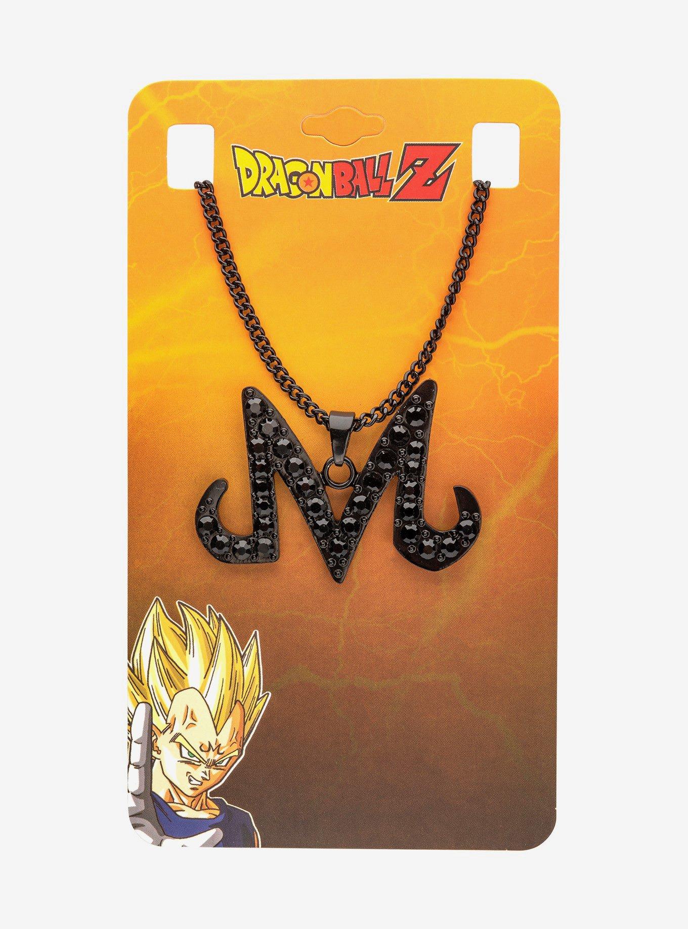 Dragon Ball Z Majin Rhinestone Necklace, , hi-res