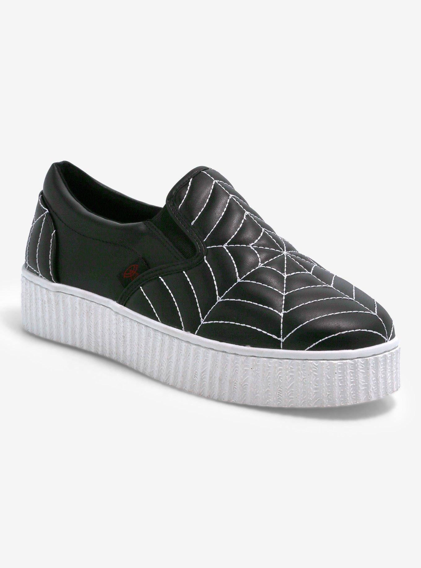 Strange Cvlt Krypt Web Slip-On Sneakers, MULTI, hi-res