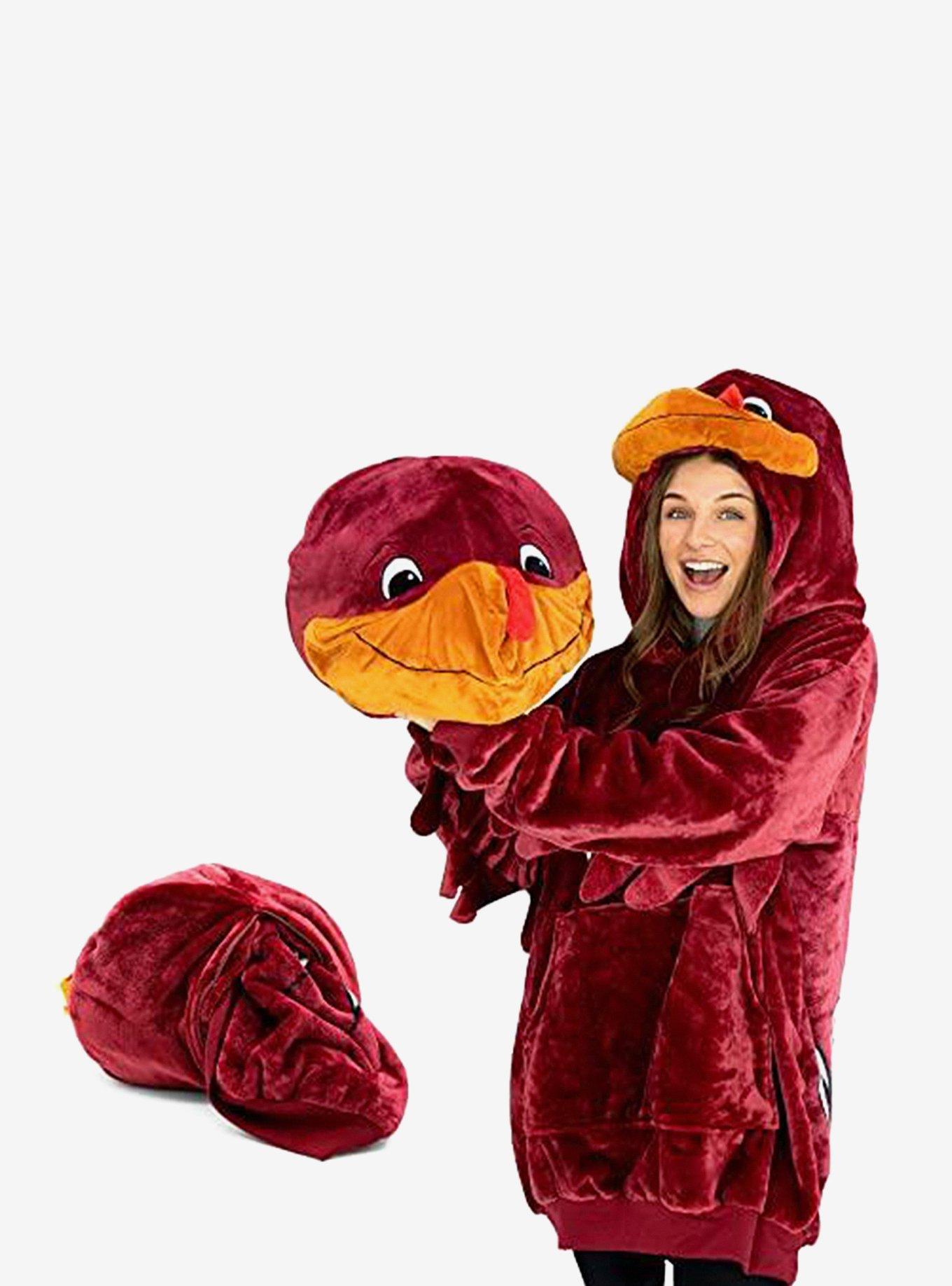 Plushible 2-in-1 Virginia Tech HokieBird Snugible, , hi-res