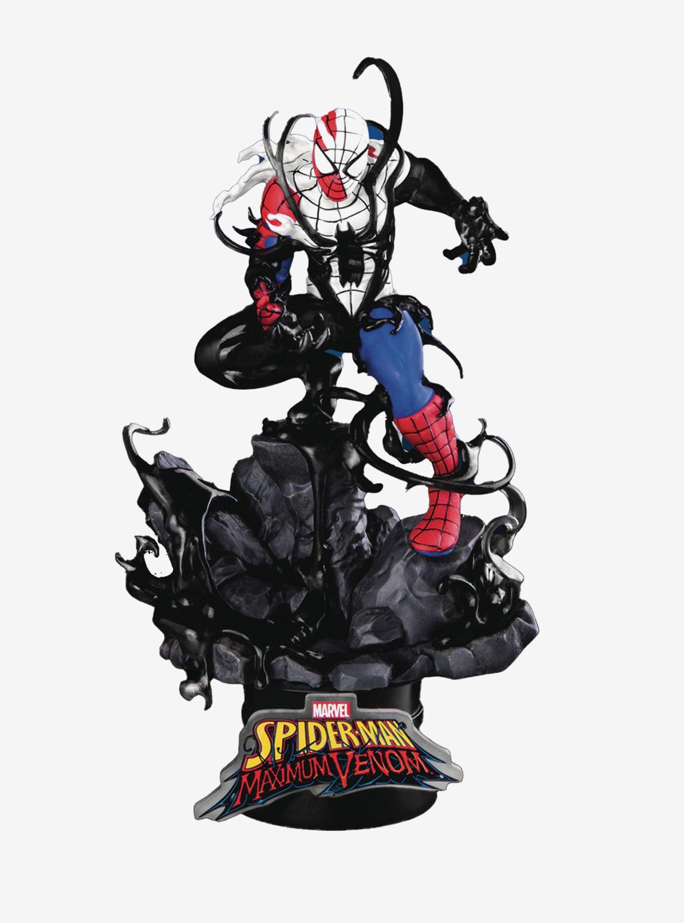 Beast Kingdom Marvel Spider-Man Maximum Venom D-Stage Figure, , hi-res