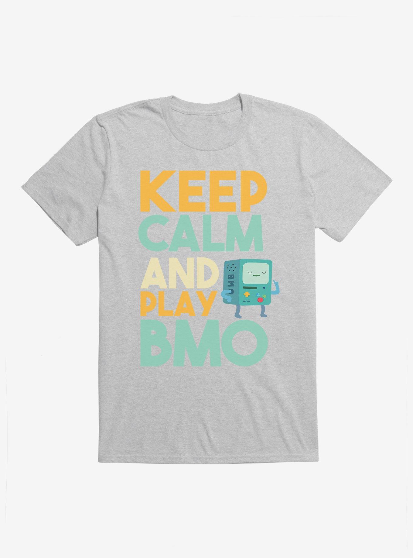 Adventure Time Keep Calm And Play BMO T-Shirt, , hi-res