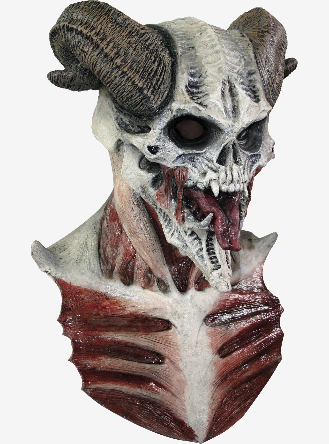 Devil Skull with Chest Mask, , hi-res