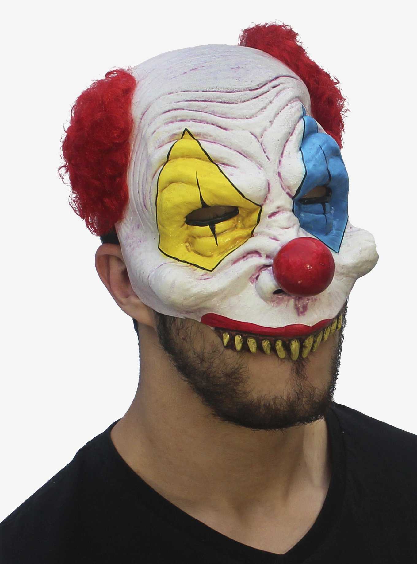 Open Gus Clown Mask, , hi-res