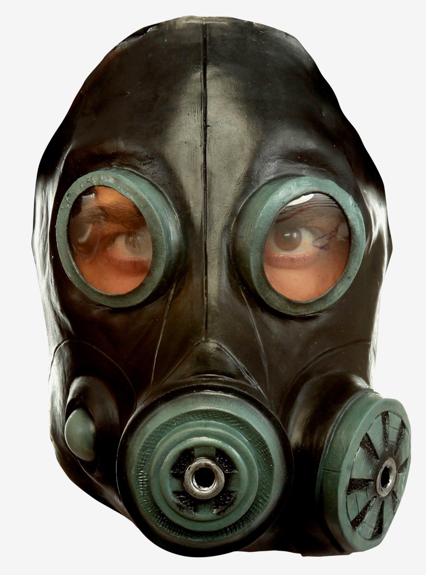 Black Smoke Gas Mask, , hi-res