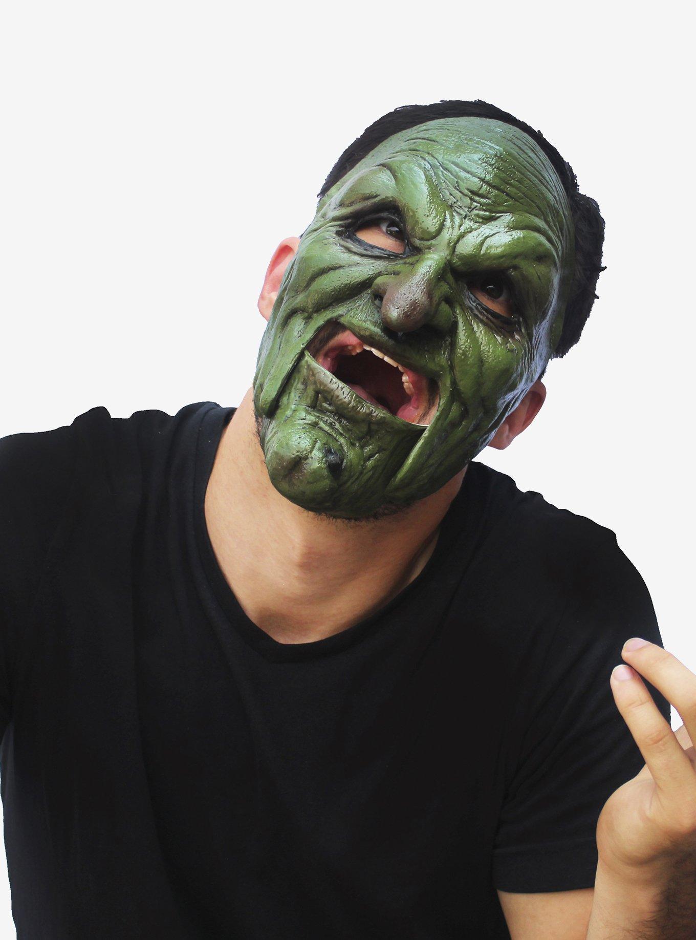 Green Evil Witch Mask, , hi-res