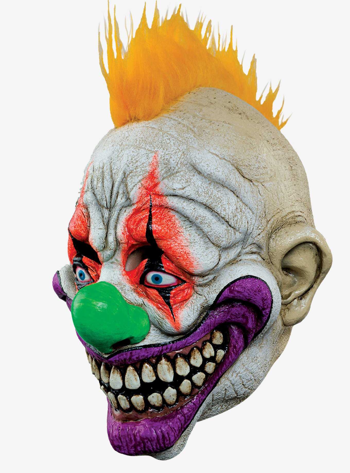 Prankster Neon Clown Mask, , hi-res