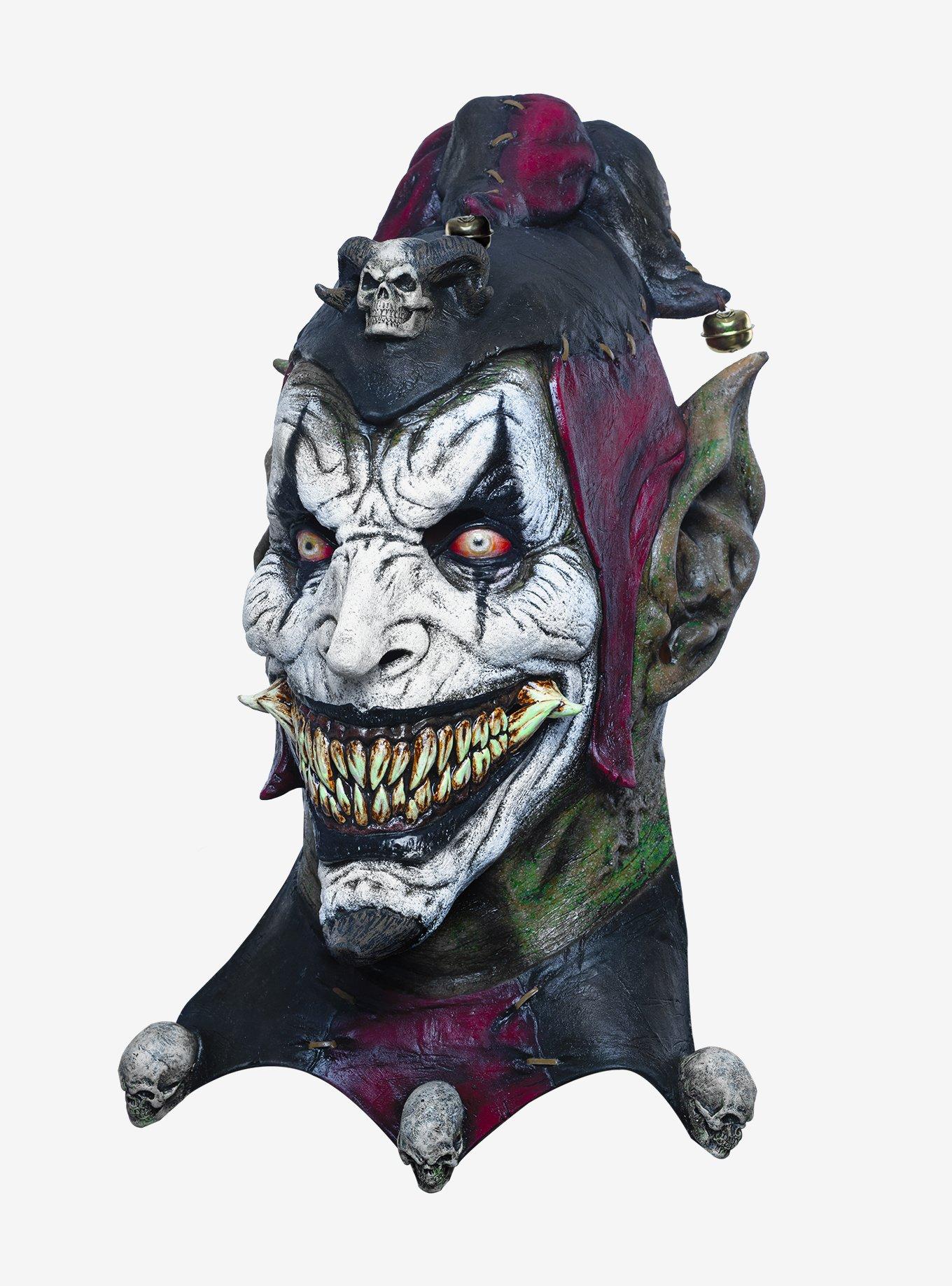 Scary Jester Mask, , hi-res