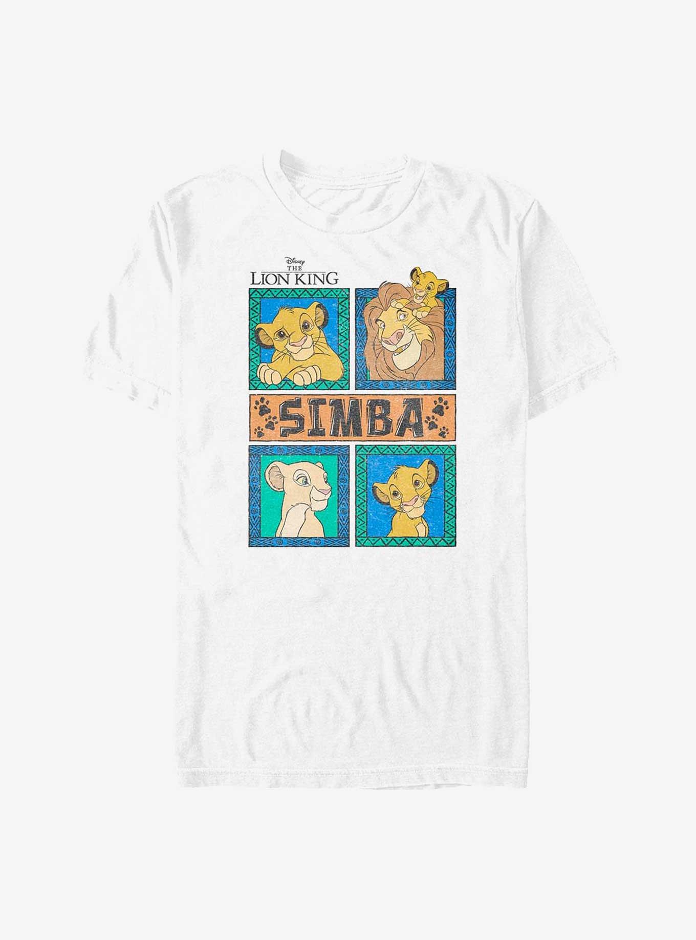 Disney The Lion King Simbafied Big & Tall T-Shirt, WHITE, hi-res