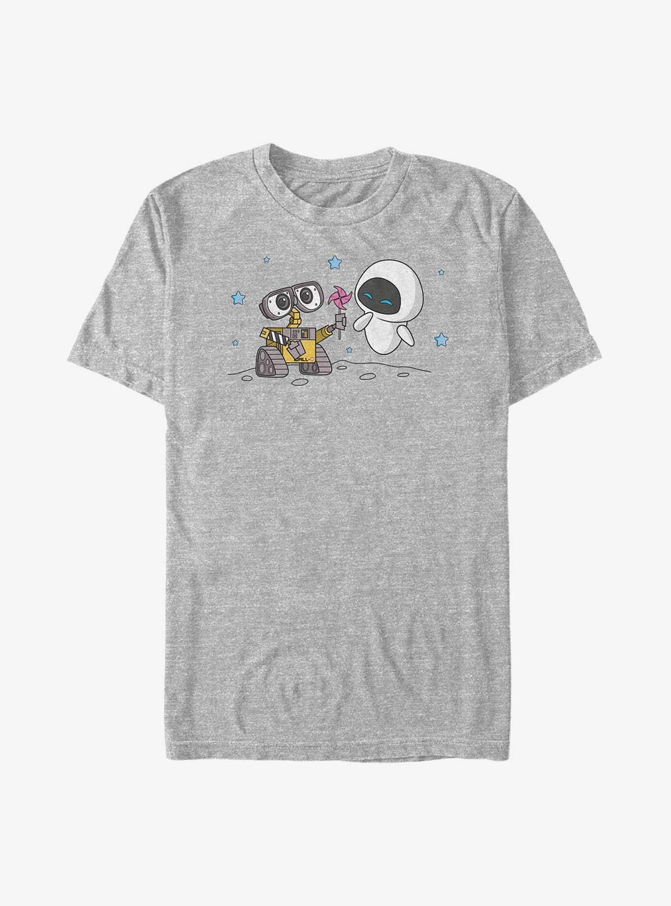 Disney Pixar Wall-E Cute Wall-E and Eve Big & Tall T-Shirt, , hi-res