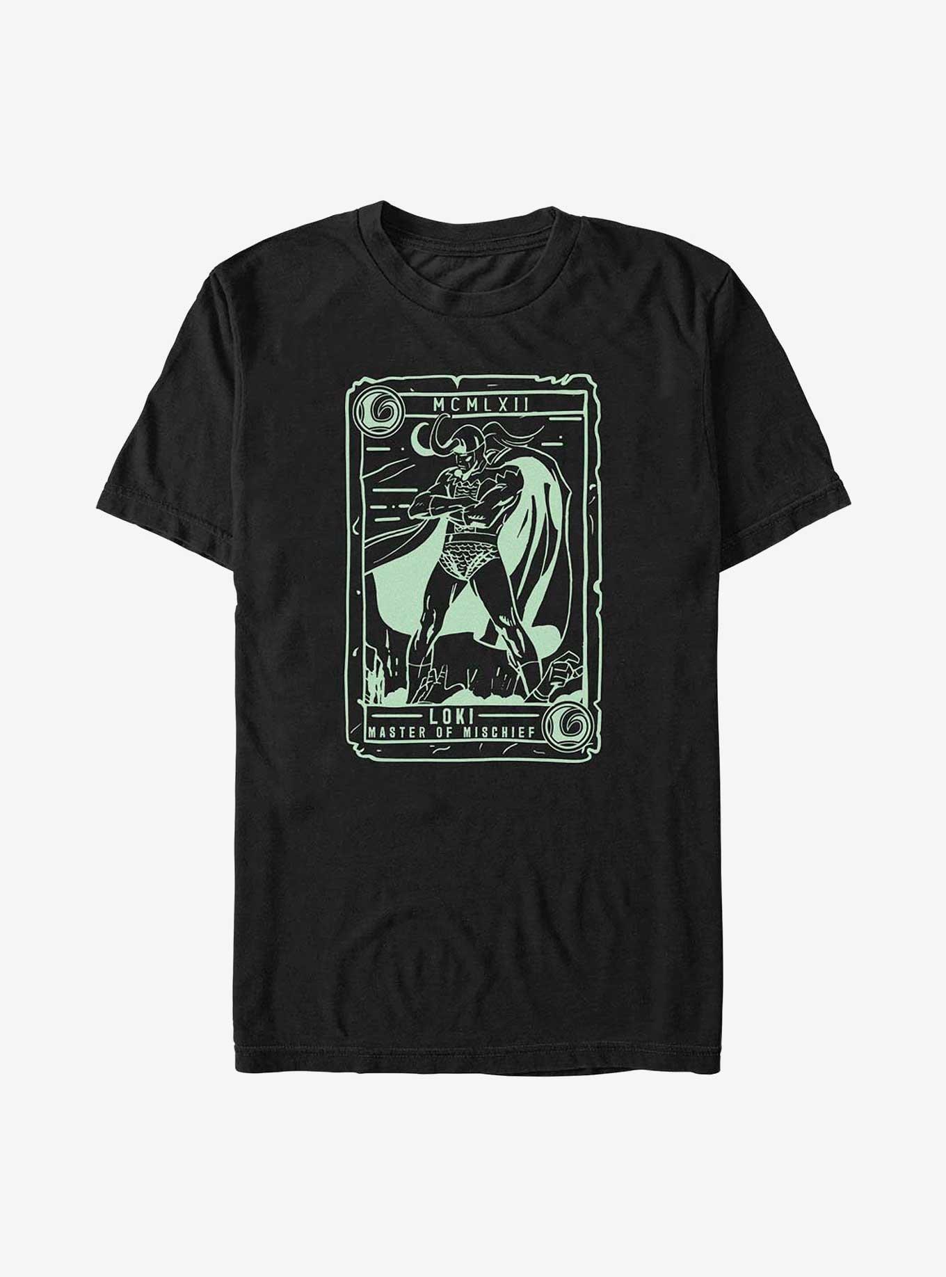 Marvel Loki Tarot Card Big & Tall T-Shirt, , hi-res