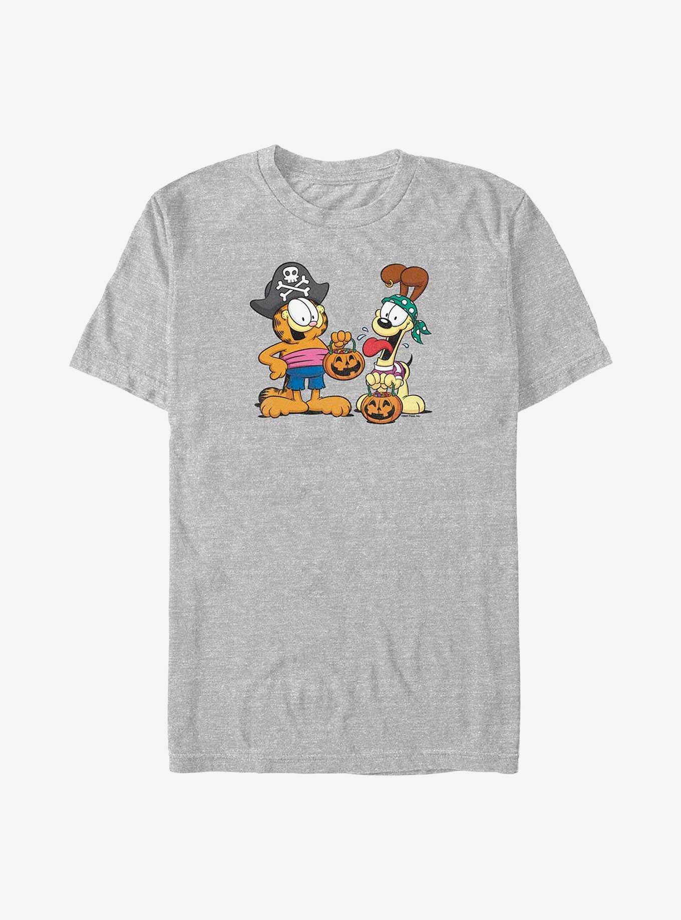 Garfield Pirate Buds Trick or Treat Big & Tall T-Shirt, , hi-res