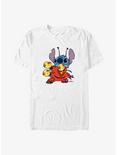 Disney Lilo & Stitch Alien Suit Stitch Big & Tall T-Shirt, WHITE, hi-res